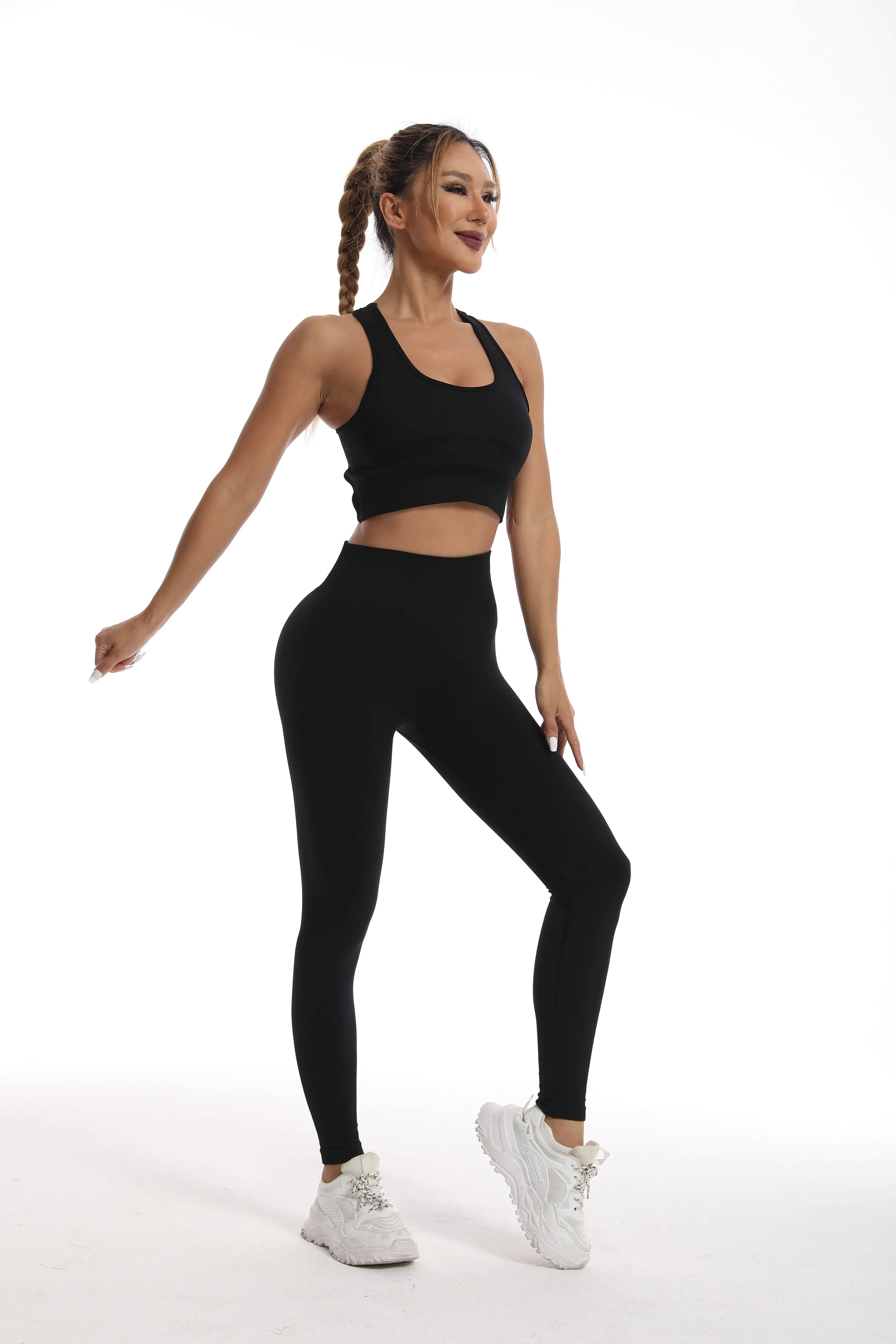 Geo Seamless Workout Set 2 - Piece