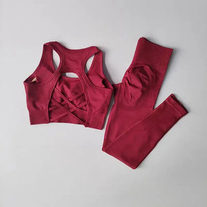 Geo Seamless Workout Set 2 - Piece