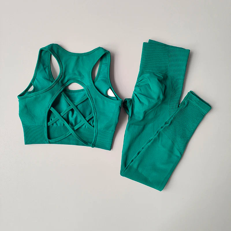 Geo Seamless Workout Set 2 - Piece